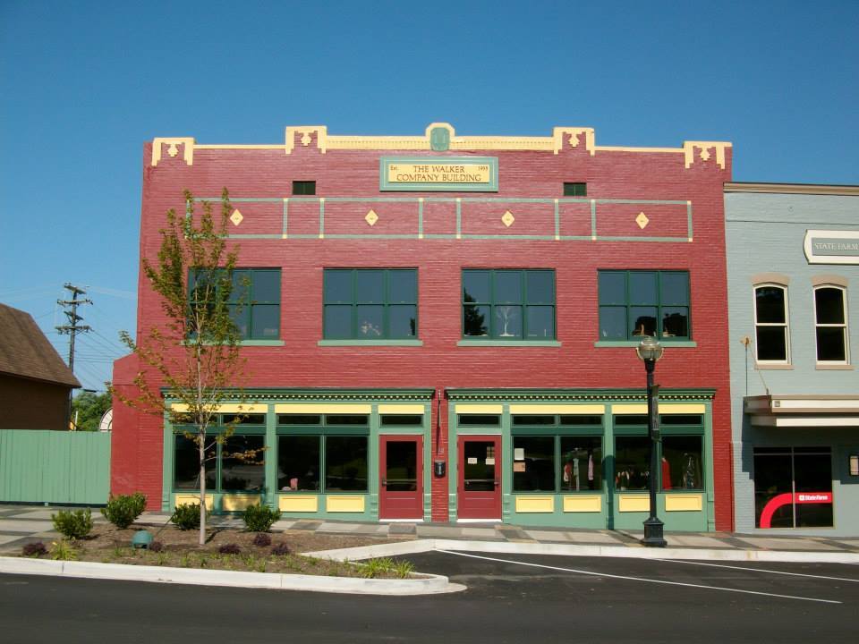 downtown Ripley walker building