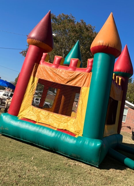 RIHATN Fall festival bounce house.