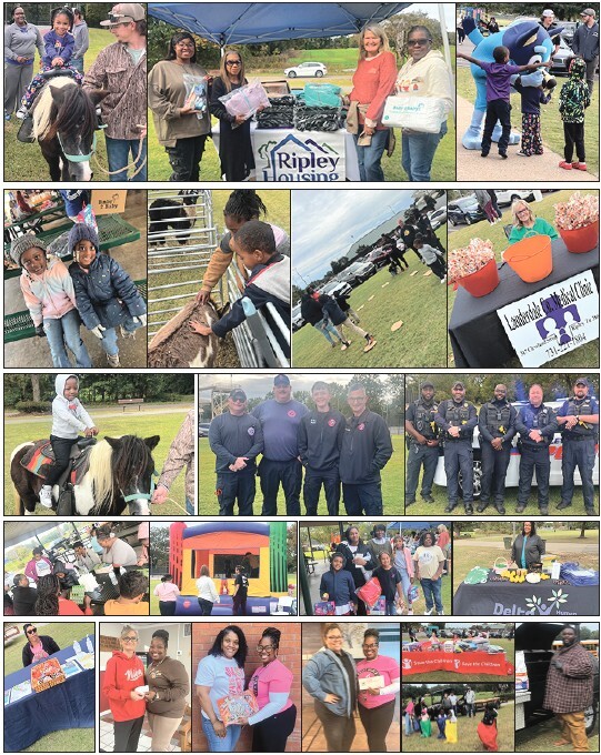 A collage of photos from the fall festival