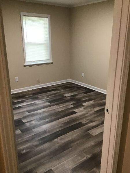 Remodeled room in 201 Volz.
